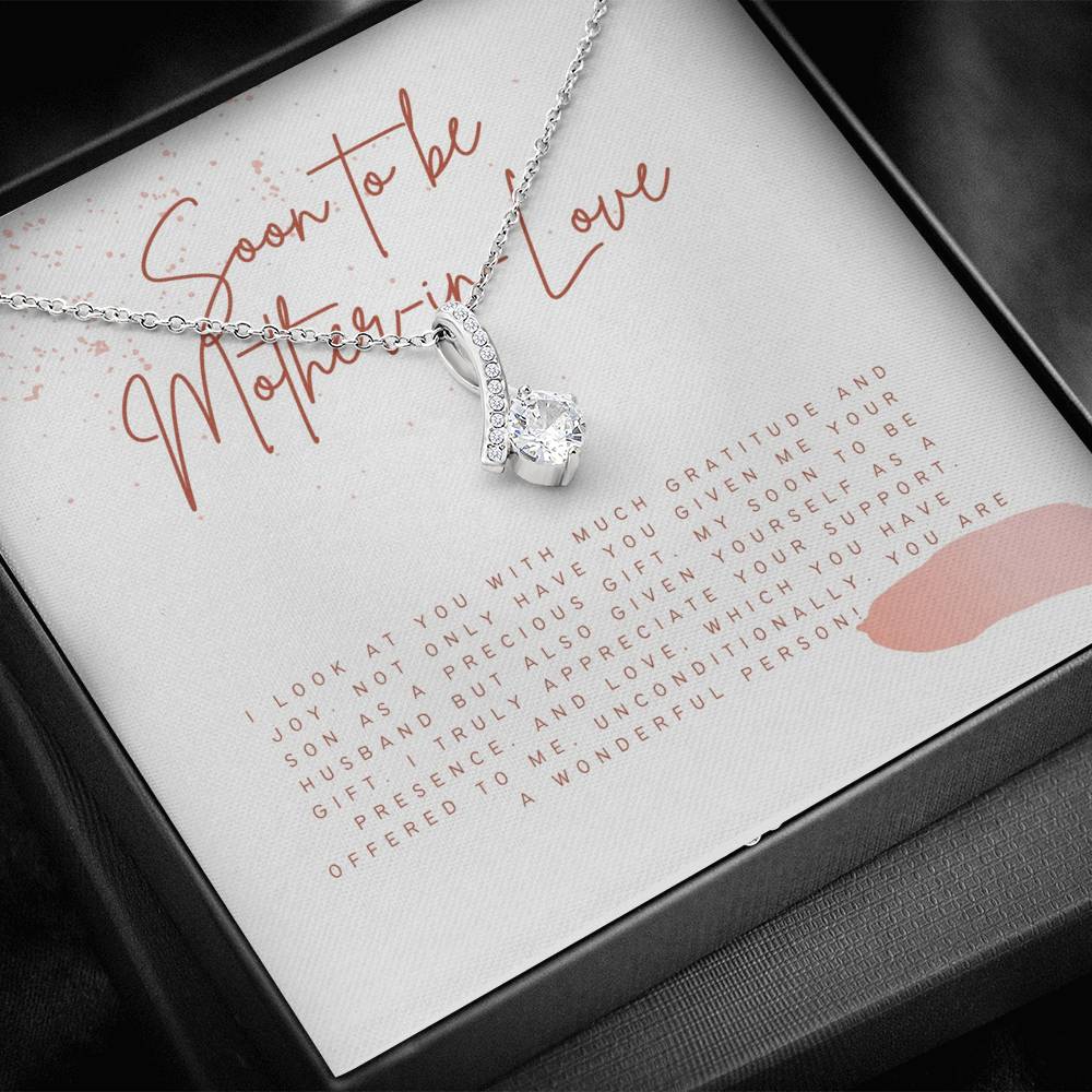 Gift for Future Mother In Law, Gift Necklace for Mother-In-Love, Best Gift for Soon to be Mother-In-Law