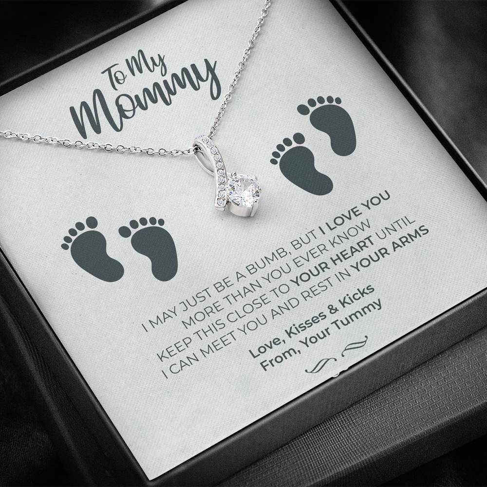 Personalized Gift Mother Necklace for Her Birthday Accessory Gift Alluring Hearts Necklaces for Women with Message  Card