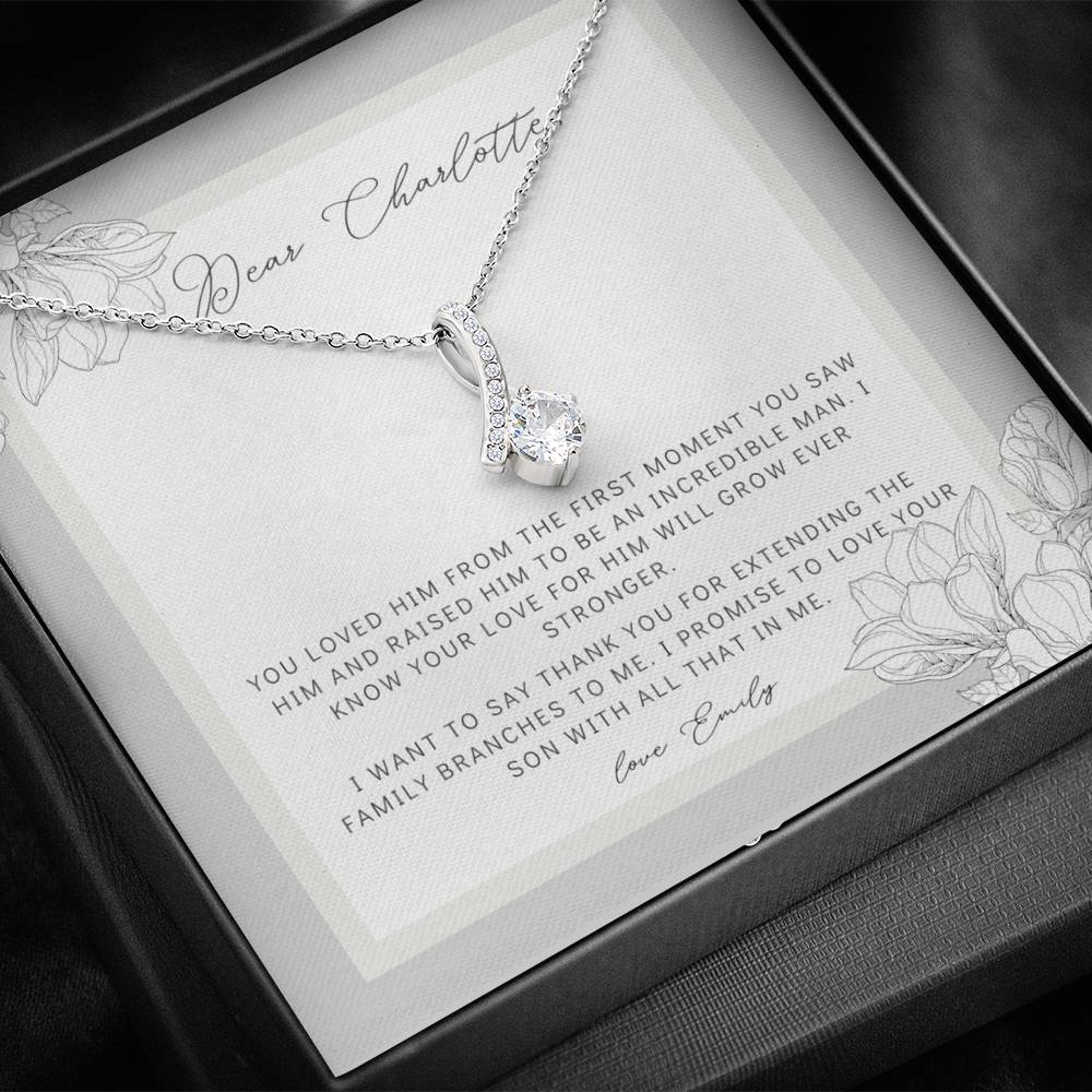 Thank You For Raising The Man Of My Dreams Pendants from Bride Mother of the Groom from Bride Bride to Mother in law gift Bride to Mother in law gift To My Mother In Law On Our Wedding Day Future MIL Gift