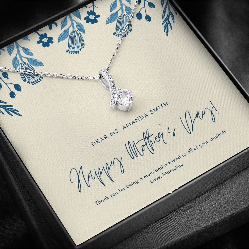 Unbiological Mom Gift, Aunt Gift For Mothers Day, Mom Birthday Card First Mothers Day Gift, Mother's Day Gift, Birthday Gift for Step Mom to Say Thank you, Mothers Day Gift from Husband,