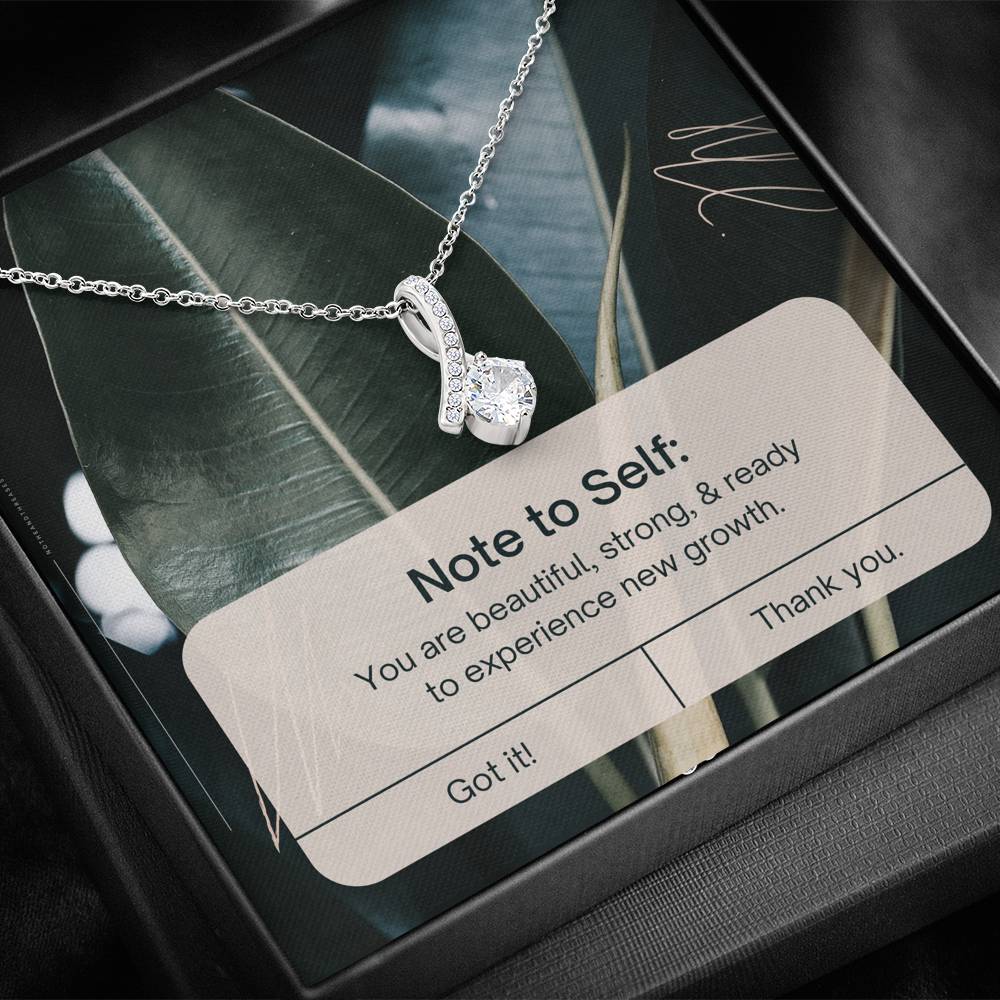 Love Note Card Personalize Valentine Day Ribbon Pendent For Women
