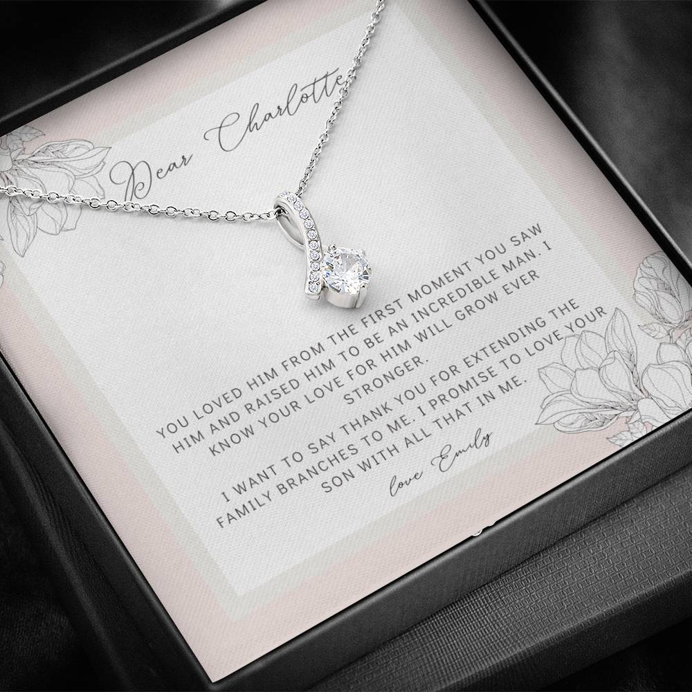 Mother of the Groom from Bride Bride Gift To Mom Unique Groom Mom Future MIL Gift Charm Necklaces Bride to Mother in law gift Mother in Law Gift