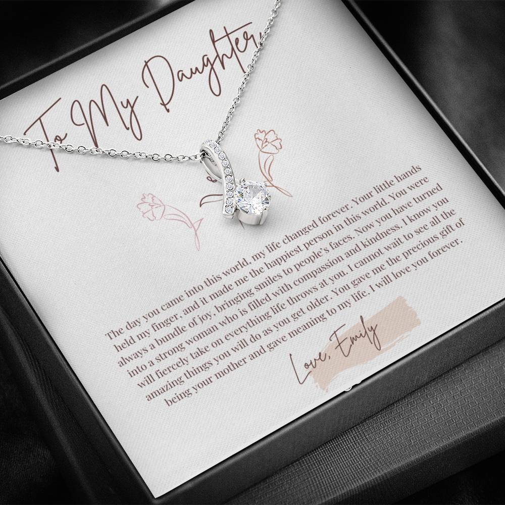 Mother Daughter Gift Necklace, Gift for Mom, Gift for Daughter, Mothers Day from Daughter, Birthday Personalized Gift For Her, Name Necklace