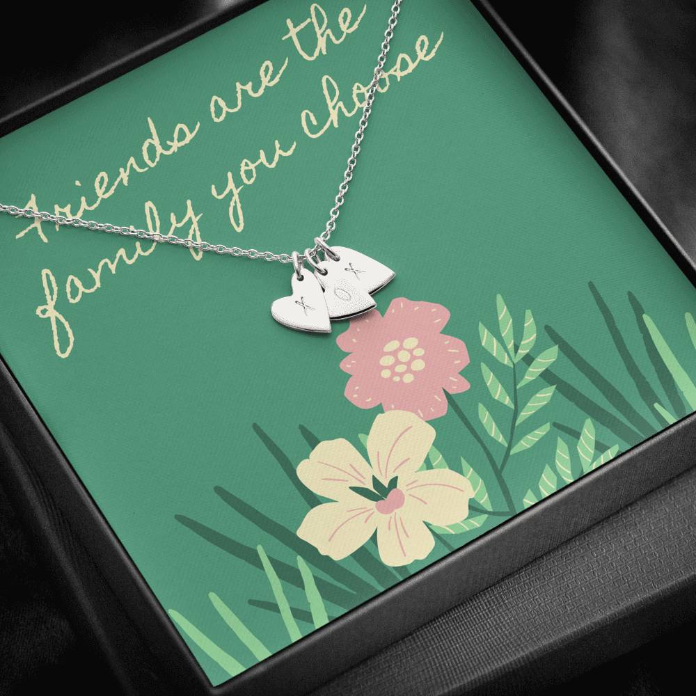 Friendship Hearts Necklace My Gift For My Friend This Valentines Valentine Gifts For Bestfriends
