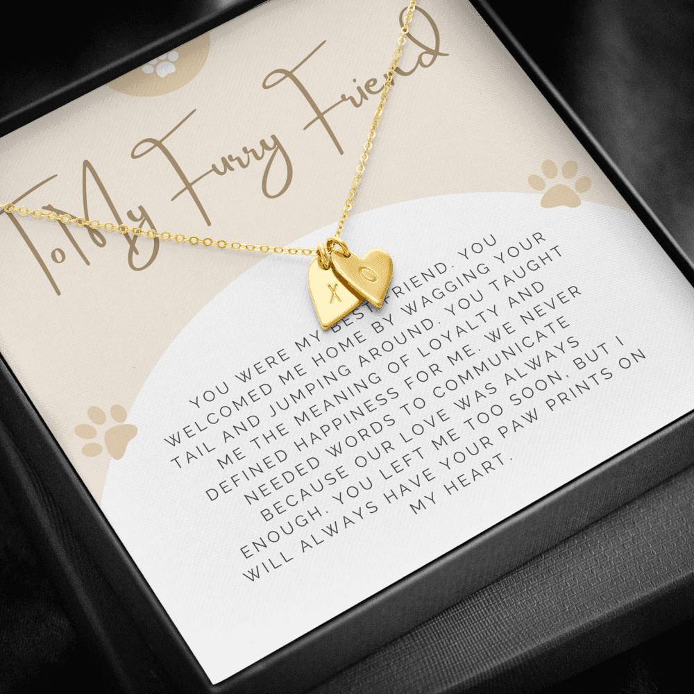 Dog Memorial Gift, Gift for Dog That Passed Away, Pet Memorial Gift Necklace