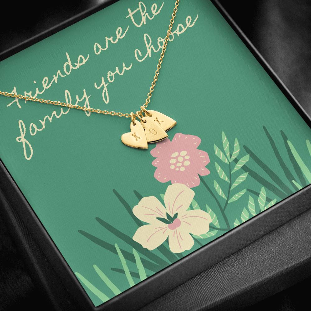 Friendship Hearts Necklace My Gift For My Friend This Valentines Valentine Gifts For Bestfriends
