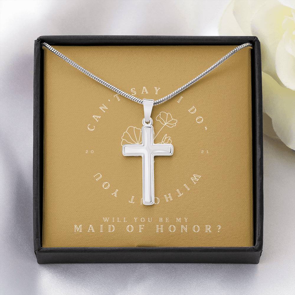 Personalized Gift To My Maid Of Honor From Bride Sister Friend Pendent Gift For Women On Wedding Bridal Shower Engagement Ceremony Gift