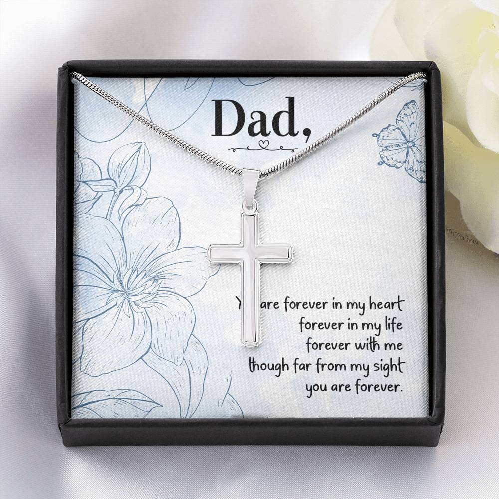 Christian Fathers Day Gifts | Christian Men Cross Necklace Gifts | Gifts for Dad