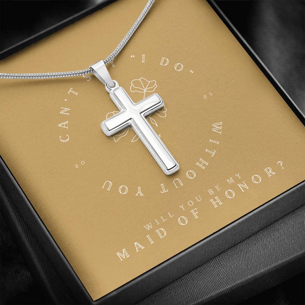 Personalized Gift To My Maid Of Honor From Bride Sister Friend Pendent Gift For Women On Wedding Bridal Shower Engagement Ceremony Gift