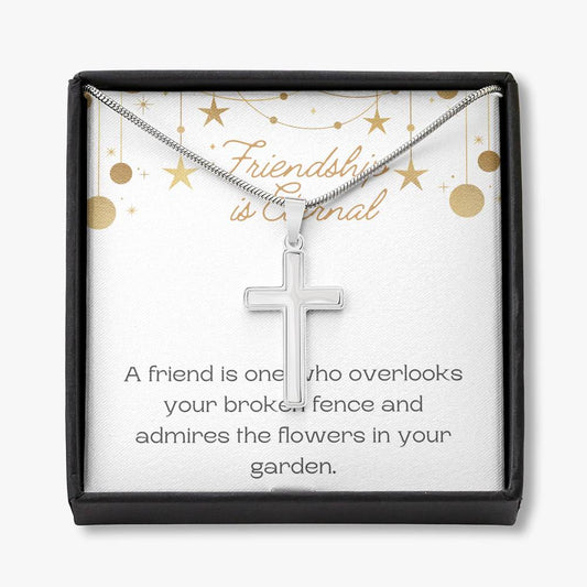 Faith cross Necklace, Friends, Faith Necklace, Friendships Necklace