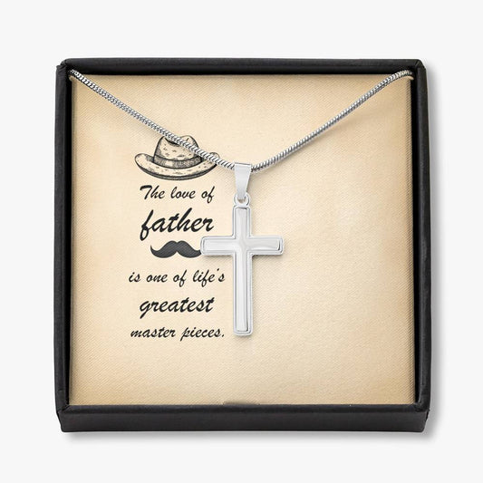 Father Day Gift, Cross Necklace, To Dad, Gifts for Dad
