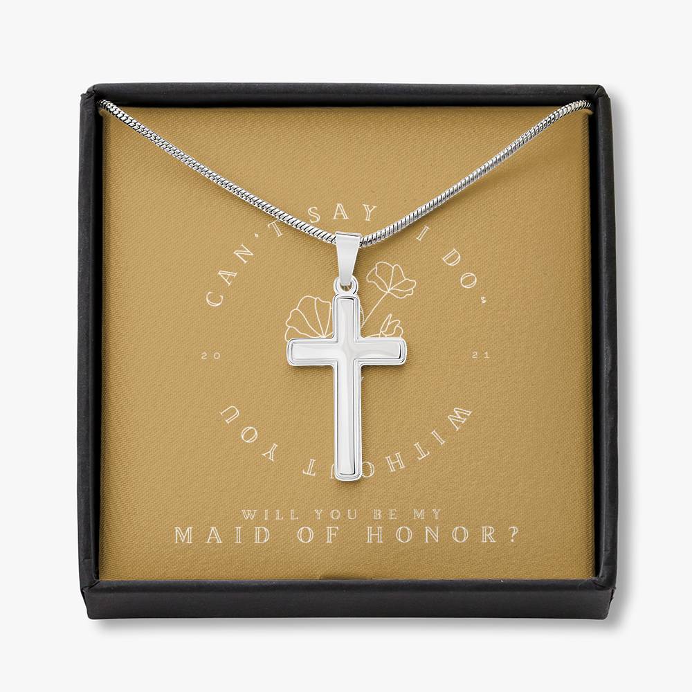 Personalized Gift To My Maid Of Honor From Bride Sister Friend Pendent Gift For Women On Wedding Bridal Shower Engagement Ceremony Gift