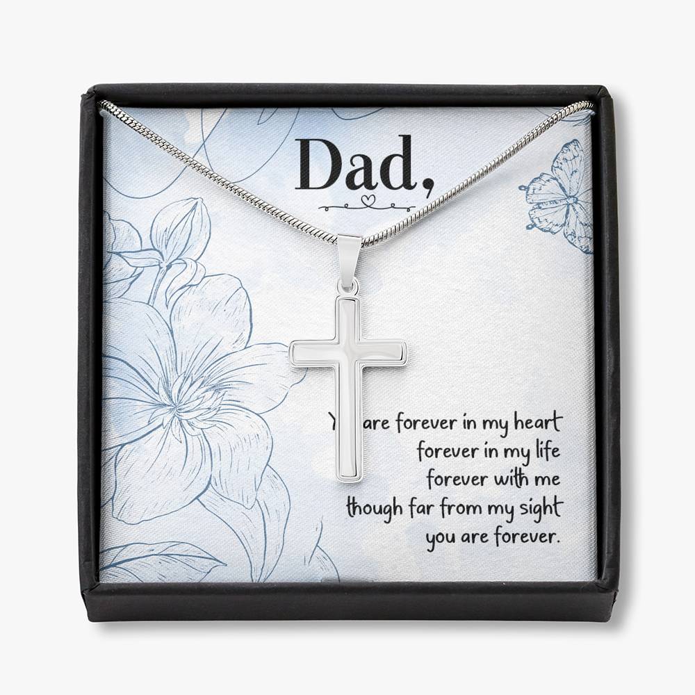 Christian Fathers Day Gifts | Christian Men Cross Necklace Gifts | Gifts for Dad