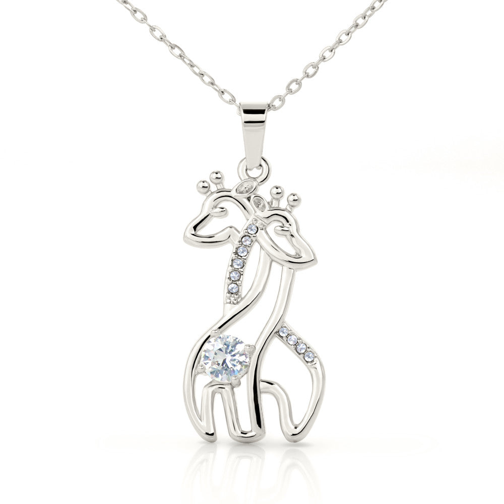 Mother In Law Necklace Gift To My Mother Step Mom Thank You For Great Job Pendent Gift With The Message Card On Mother's Day Birthday