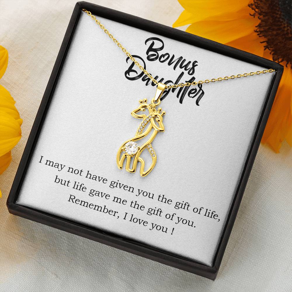 Daugher Necklace, Giraffe Necklace, Mother to Daughter, Father to Daughter