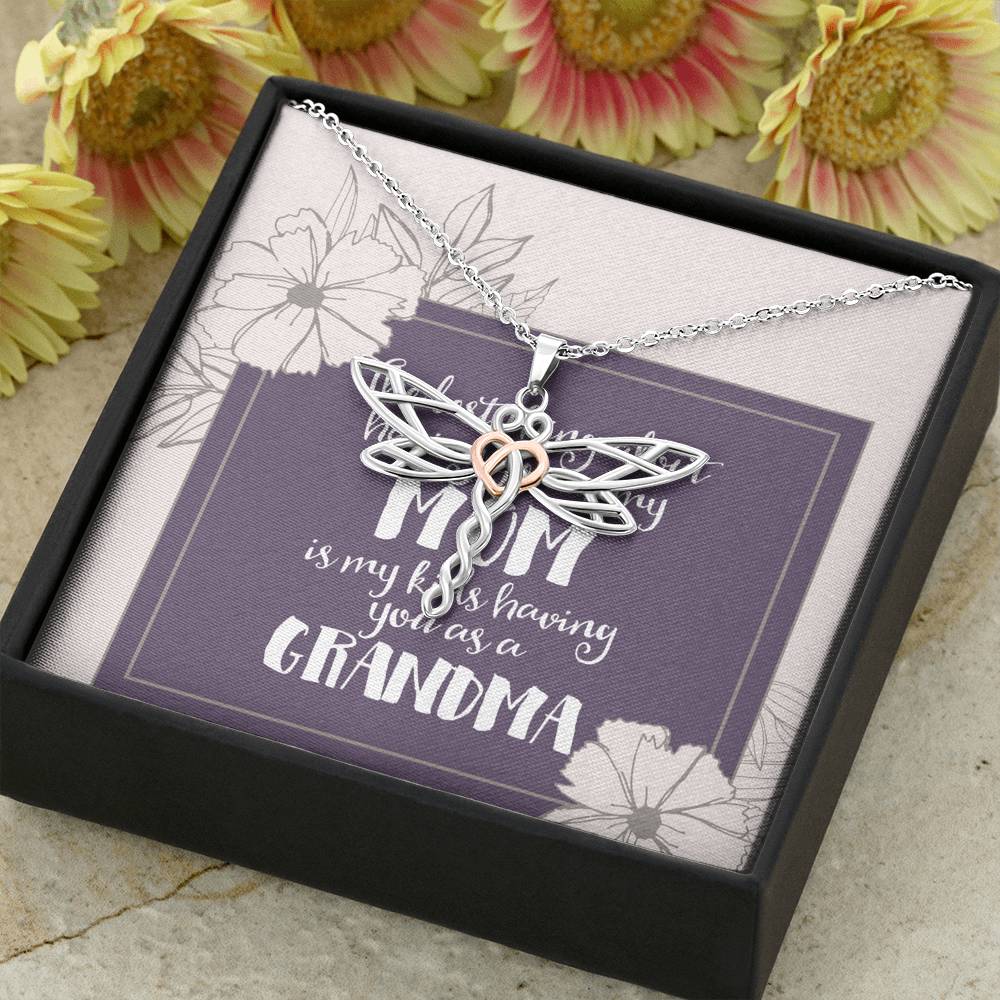 Grandma Gift • Mother's Day Gift For Nana • Grandma Necklace • Grandmother Jewelry • Personalized Grandmother Jewelry • Mother In Law Gift