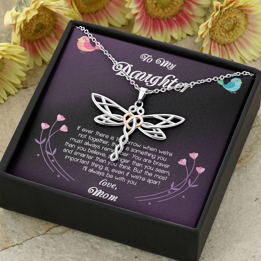 Personalized Mother Daughter Gift Necklace, Customize Name Gift For Her, Daughter Birthday, Graduation, Gift For Daughter From Mom, Jewelry