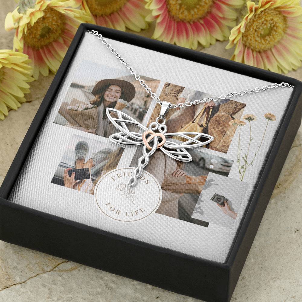 Necklace Gift To My Friend Forever Friendship Spiritual Pendent Gift From Friend Sister Cousin On Birthday Graduation Wedding Gift With The Message Card