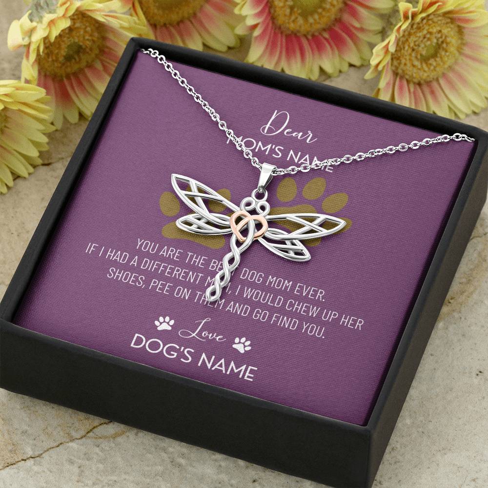 Necklace Gift For Women To My Mom Step Mom Grandma Mother In Law Love Expressing Gift With The Message Card From Kids On Mother's Day Birthday