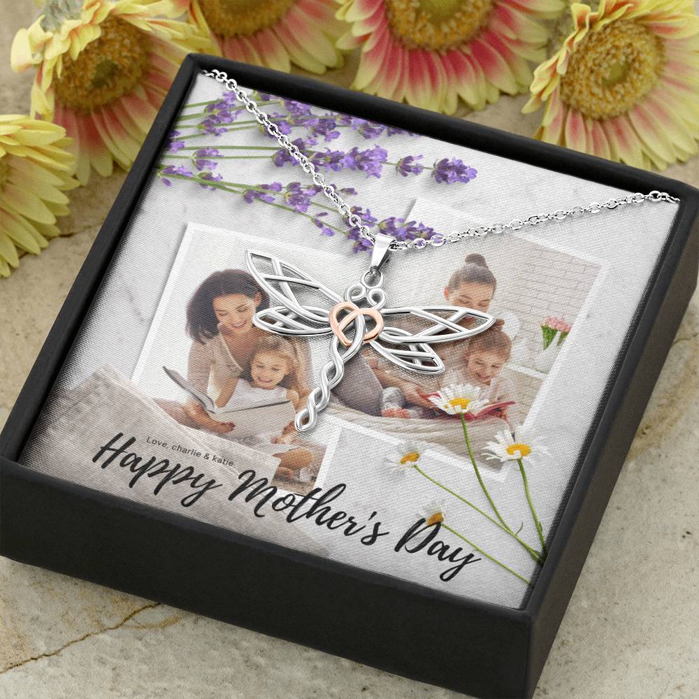 Mothers day Personalized Gift for Mom, Birthstone Necklace, Custom Necklace For Mom, Kids Initial Jewelry, Mommy Necklace, Family Necklace
