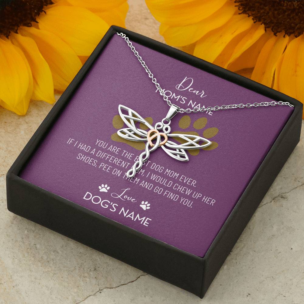 Necklace Gift For Women To My Mom Step Mom Grandma Mother In Law Love Expressing Gift With The Message Card From Kids On Mother's Day Birthday