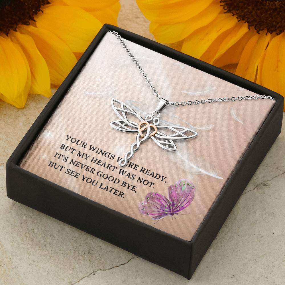 Sorry For Your Loss Sympathy Gift, Memorial Gift, Miscarriage Necklace Gift, Loss of baby gift, Loss of Sister Gift, Sister Remembrance Necklace