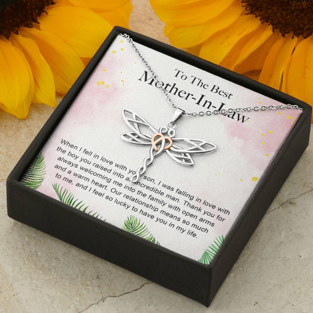 Mother of the Groom Necklace Charm Necklaces Thank You For Raising The Man Of My Dreams Gift Necklace Future Mother in Law Bride to Mother in law gift Gifts for Mom