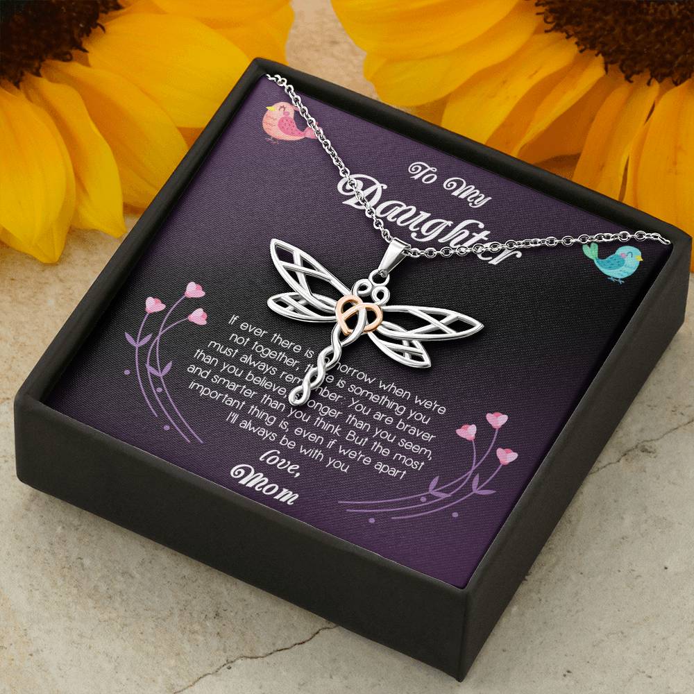 Personalized Mother Daughter Gift Necklace, Customize Name Gift For Her, Daughter Birthday, Graduation, Gift For Daughter From Mom, Jewelry