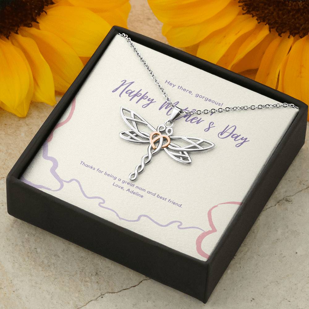 Mothers Day From Daughter, Mother Necklace, Mothers Day From Daughter, Daughter to Stepmother Necklace Gift, Foster Mom Gift,  Aunt Gift For Mothers Day, Mother Figure Gift,
