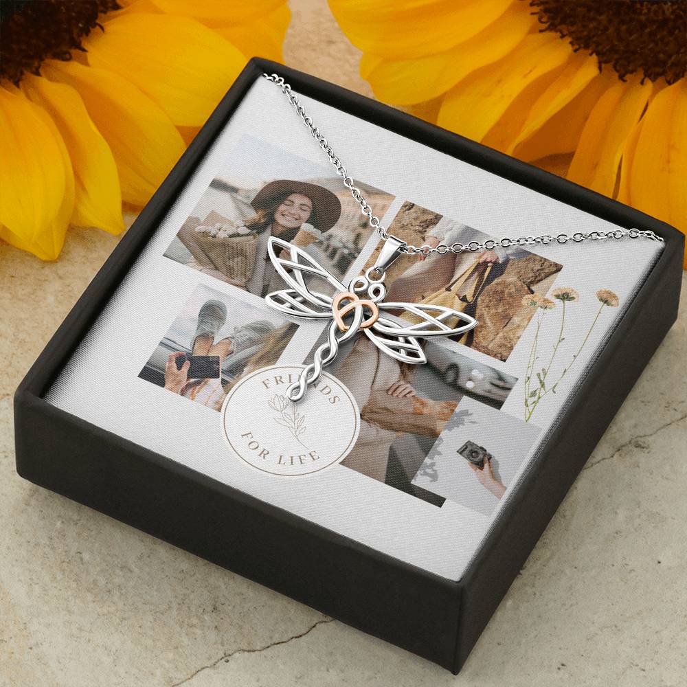Necklace Gift To My Friend Forever Friendship Spiritual Pendent Gift From Friend Sister Cousin On Birthday Graduation Wedding Gift With The Message Card
