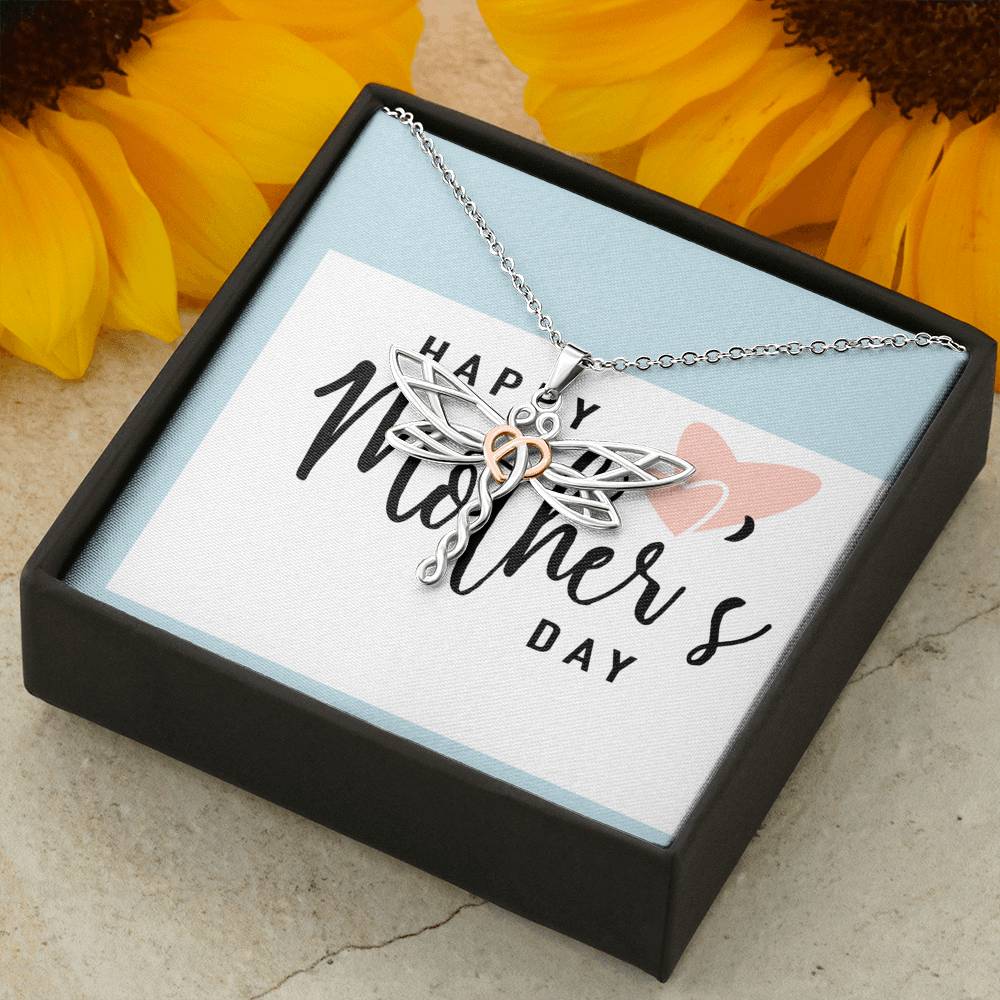 Mother's Day Necklace Message Cards. Custom Meaningful Card for Mom.Personalized Jewelry Card. Wife Gift from Husband. Mom Gift from Son