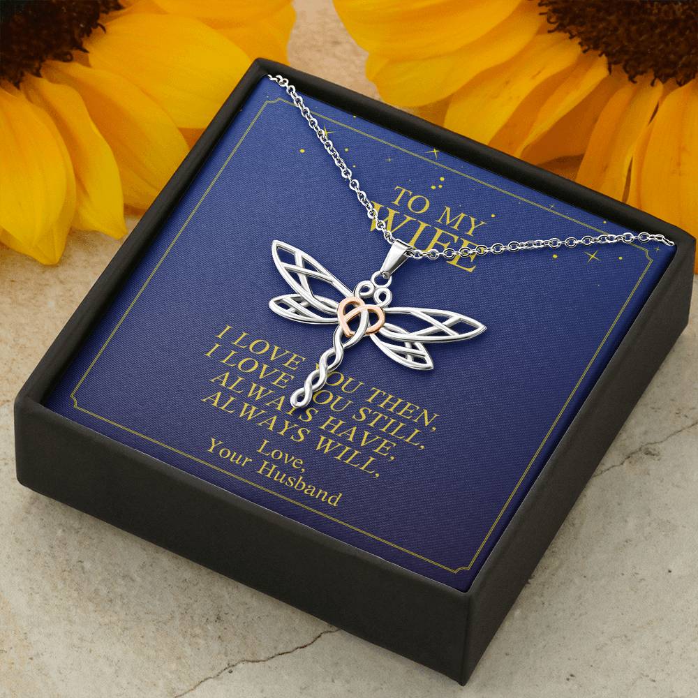 Necklace Gift For Wife Girlfriend On Valentine's Day Birthday Anniversary Pendent With The Message Card From Boyfriend Husband