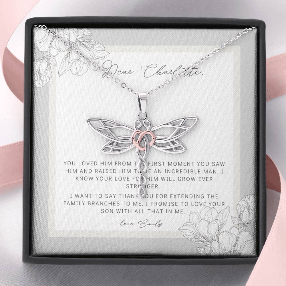 Mother in Law Gift Mother of the Groom Gift From Bride Unique Groom Mom Charm Necklaces Mother in Law Gift Gift Necklace Bride Gift To Mom