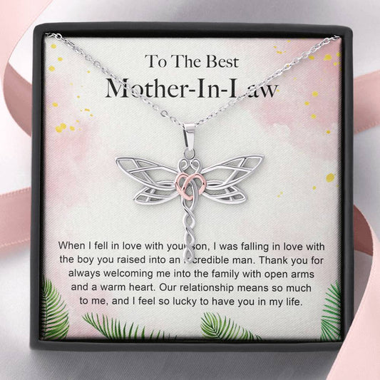 Mother of the Groom Necklace Charm Necklaces Thank You For Raising The Man Of My Dreams Gift Necklace Future Mother in Law Bride to Mother in law gift Gifts for Mom