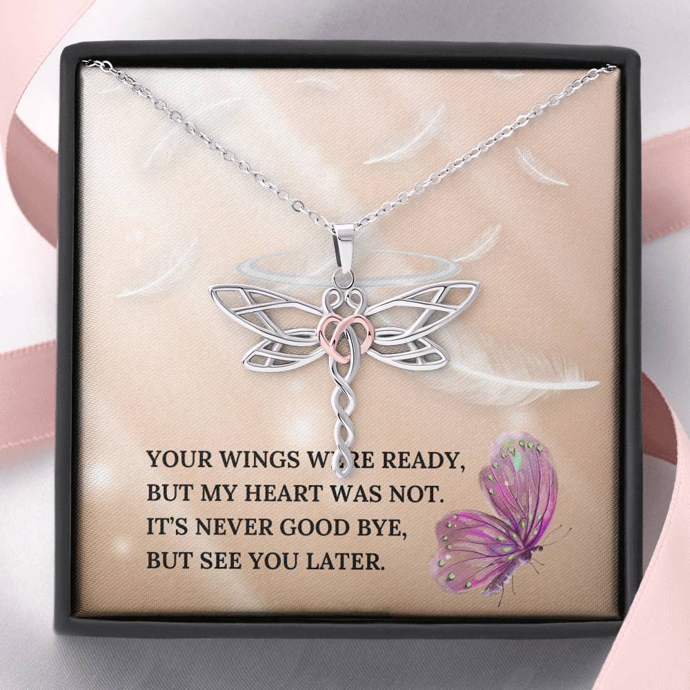 Sorry For Your Loss Sympathy Gift, Memorial Gift, Miscarriage Necklace Gift, Loss of baby gift, Loss of Sister Gift, Sister Remembrance Necklace