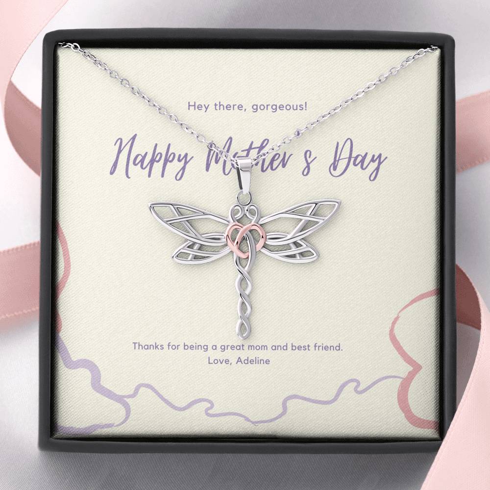 Mothers Day From Daughter, Mother Necklace, Mothers Day From Daughter, Daughter to Stepmother Necklace Gift, Foster Mom Gift,  Aunt Gift For Mothers Day, Mother Figure Gift,