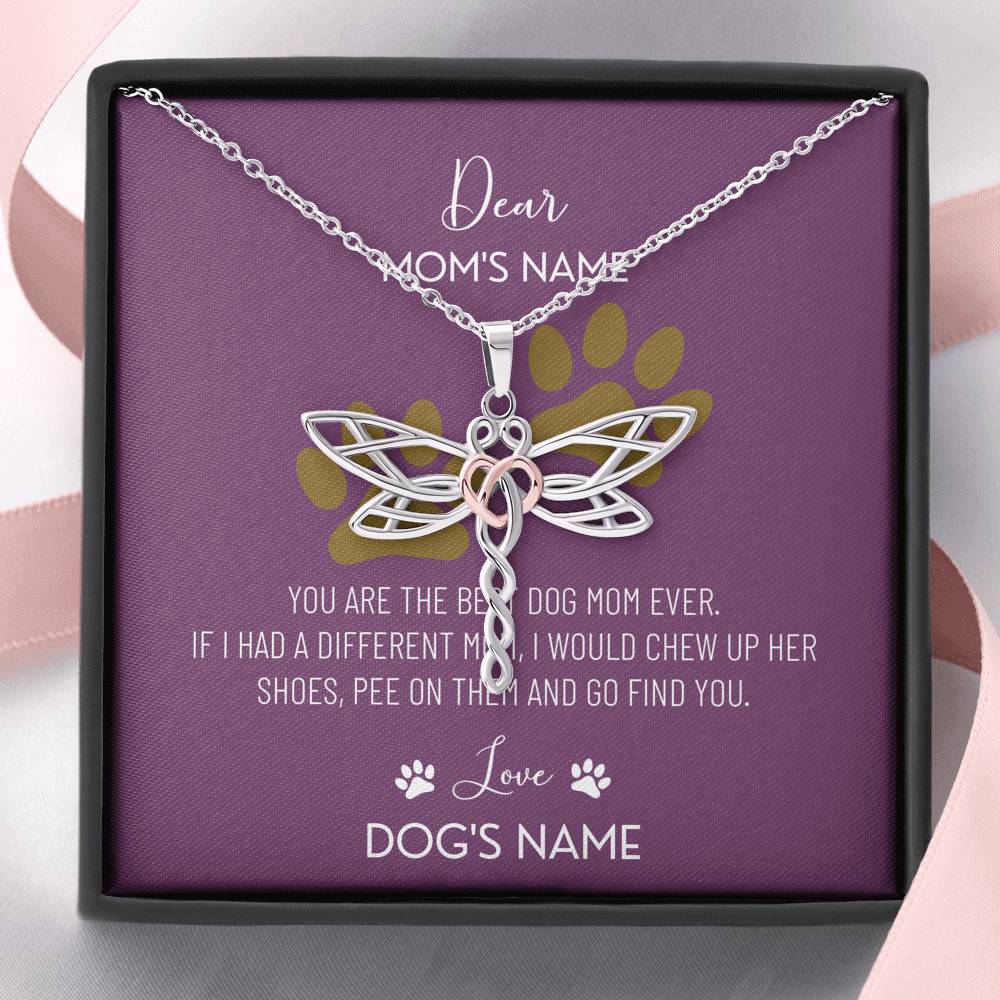 Necklace Gift For Women To My Mom Step Mom Grandma Mother In Law Love Expressing Gift With The Message Card From Kids On Mother's Day Birthday