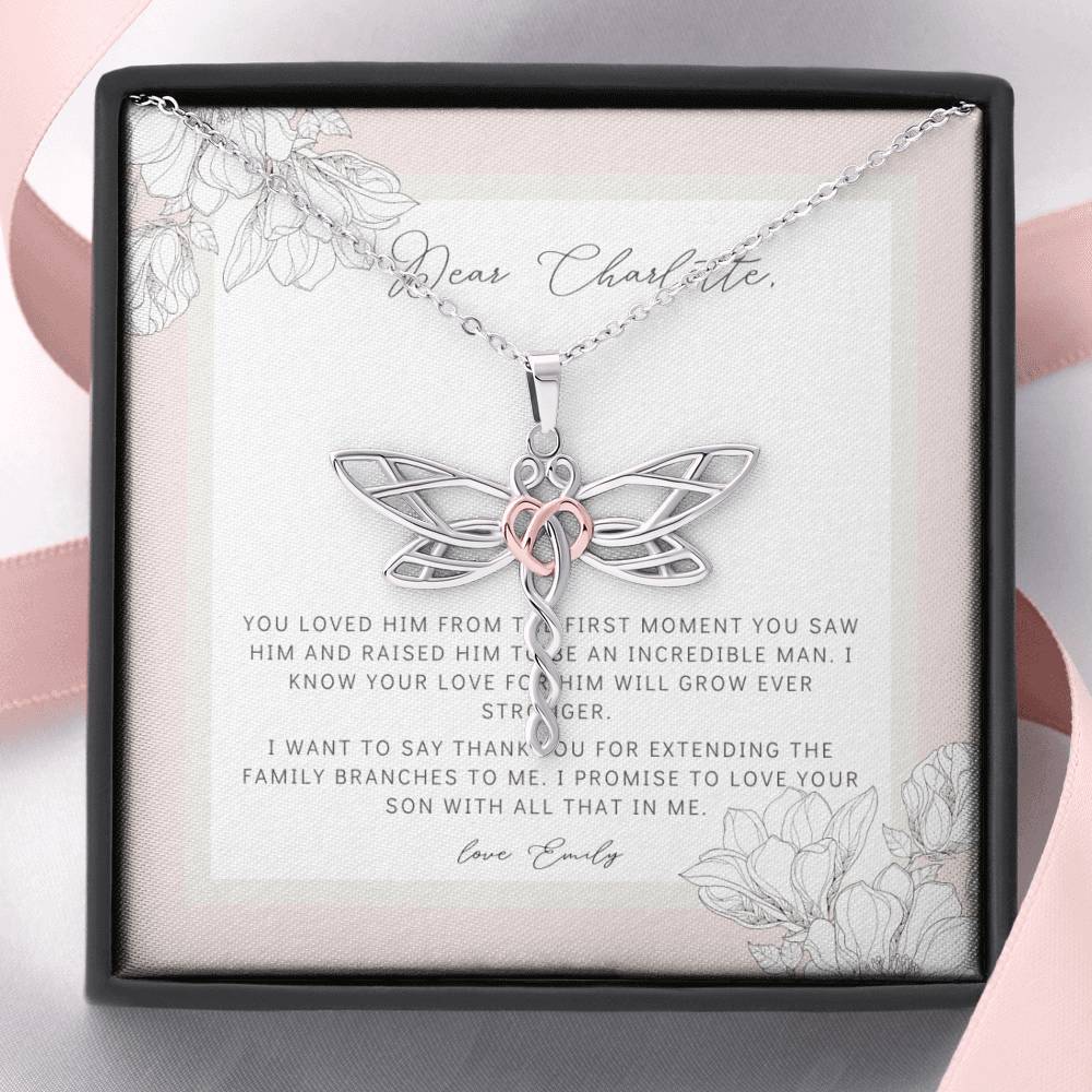 Raising the Man  Gift to MIL To My Mother In Law On Our Wedding Day Pendants from Bride Gift to MIL Mother of the Groom from Bride Mother In Law Necklace
