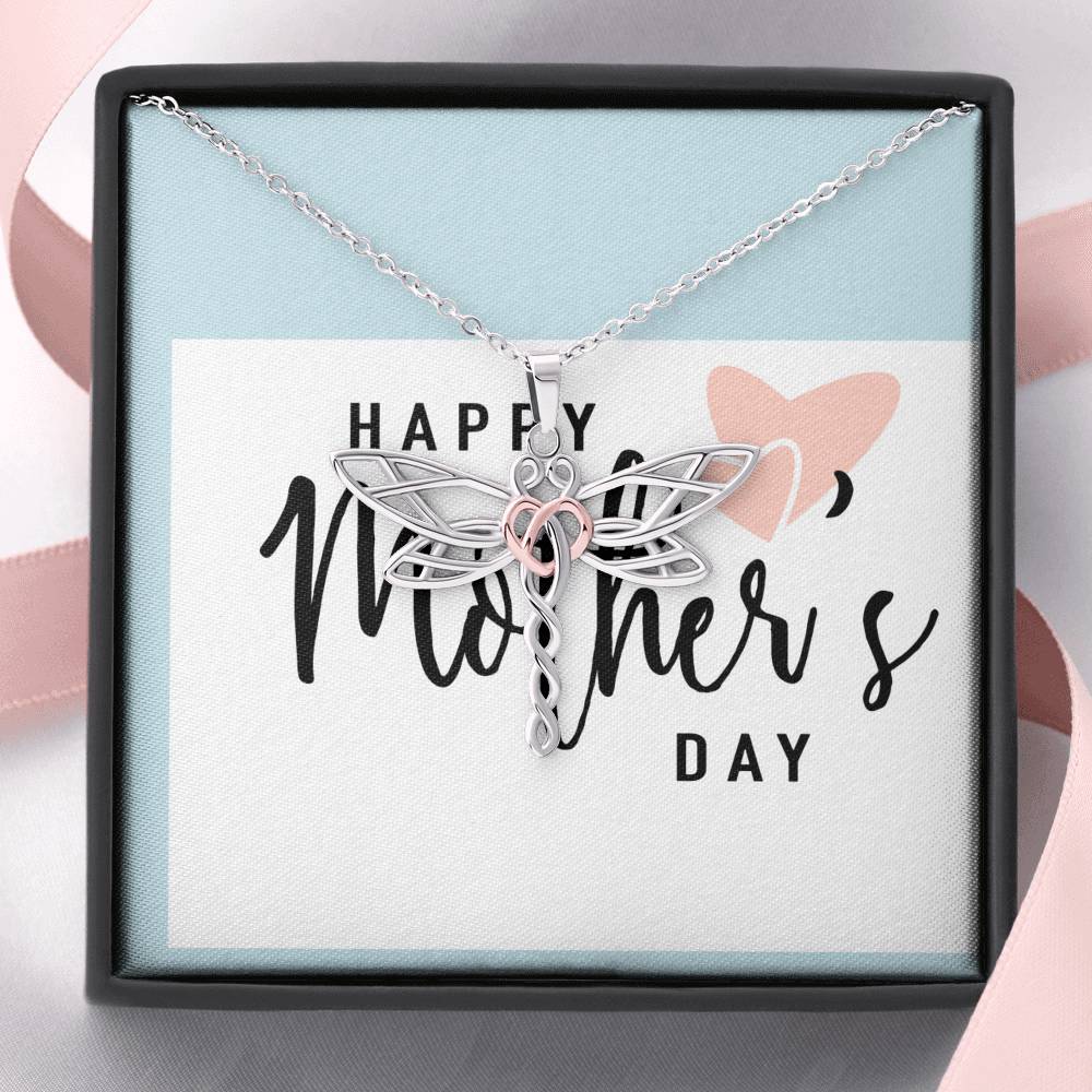 Mother's Day Necklace Message Cards. Custom Meaningful Card for Mom.Personalized Jewelry Card. Wife Gift from Husband. Mom Gift from Son