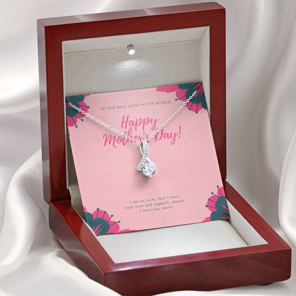 Mothers Day Gift, Unbiological Mom Gift, Second Mom Gift, Stepmom Birthday Gift, Mothers Day Gift from Husband, Mothers Day Card, Jewelry Gift for My Second Mom,