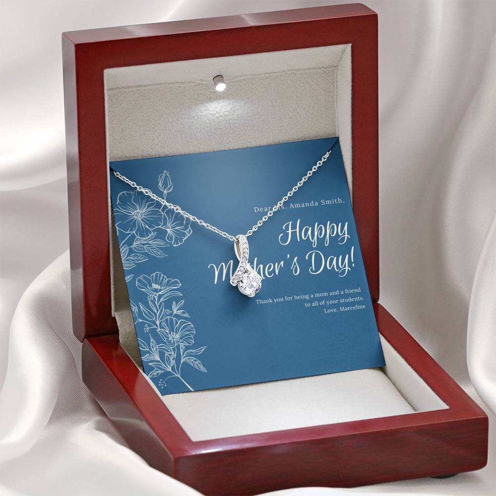 Mom Jewelry Gift, Bonus Mom Gift, 1st Mothers Day Gift, Mothers Day Personalized, Mothers Day Gift From Son, Other Mother Gift, Unbiological Mom Gift,