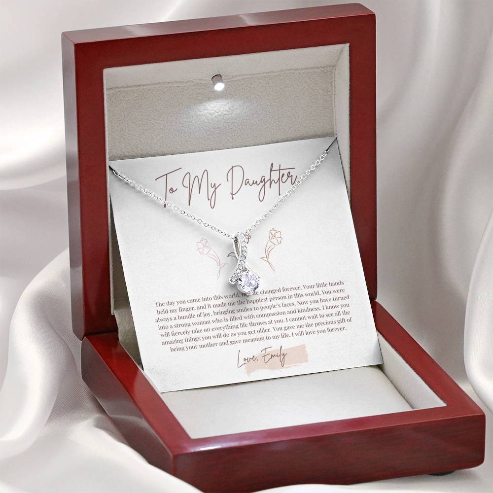 Mother Daughter Gift Necklace, Gift for Mom, Gift for Daughter, Mothers Day from Daughter, Birthday Personalized Gift For Her, Name Necklace