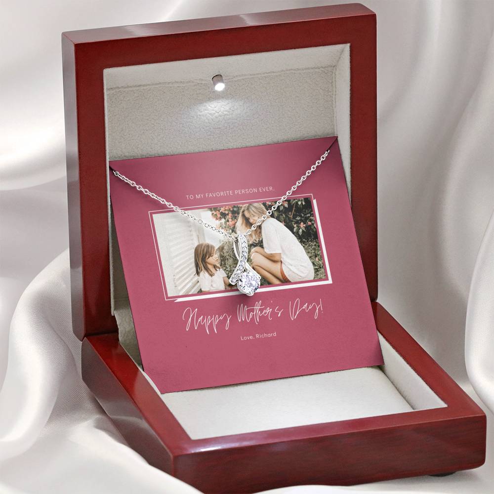 Other Mother Gift, Mother's Day Gift, Mothers Day From Daughter, Stepmom Birthday Gift, Adoptive Mom Gift, Mother and Daughter Necklace, Bonus Mom Gift,
