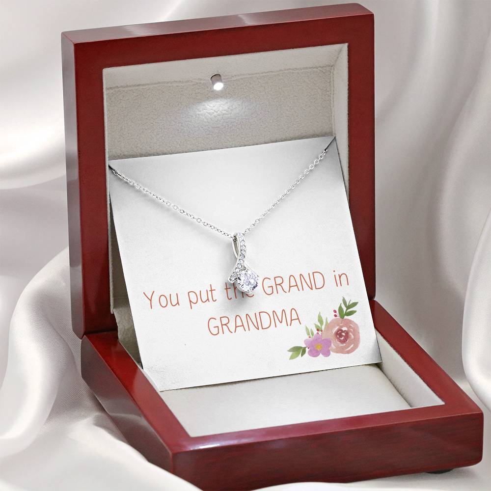 Necklace for Grandma, Timeless Necklace, Gift for Gigi, Gift for Grammy, Gift for Mimi
