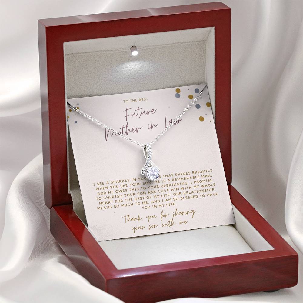 Gift to MIL Mother of the Groom Gift From Bride Wedding Gift Pendants from Bride Gifts for Mom Mother of the Bride Necklace Unique Groom Mom