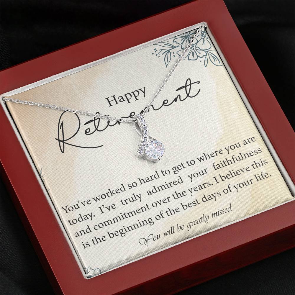 Retirement Day Gift Pendent To My Boss