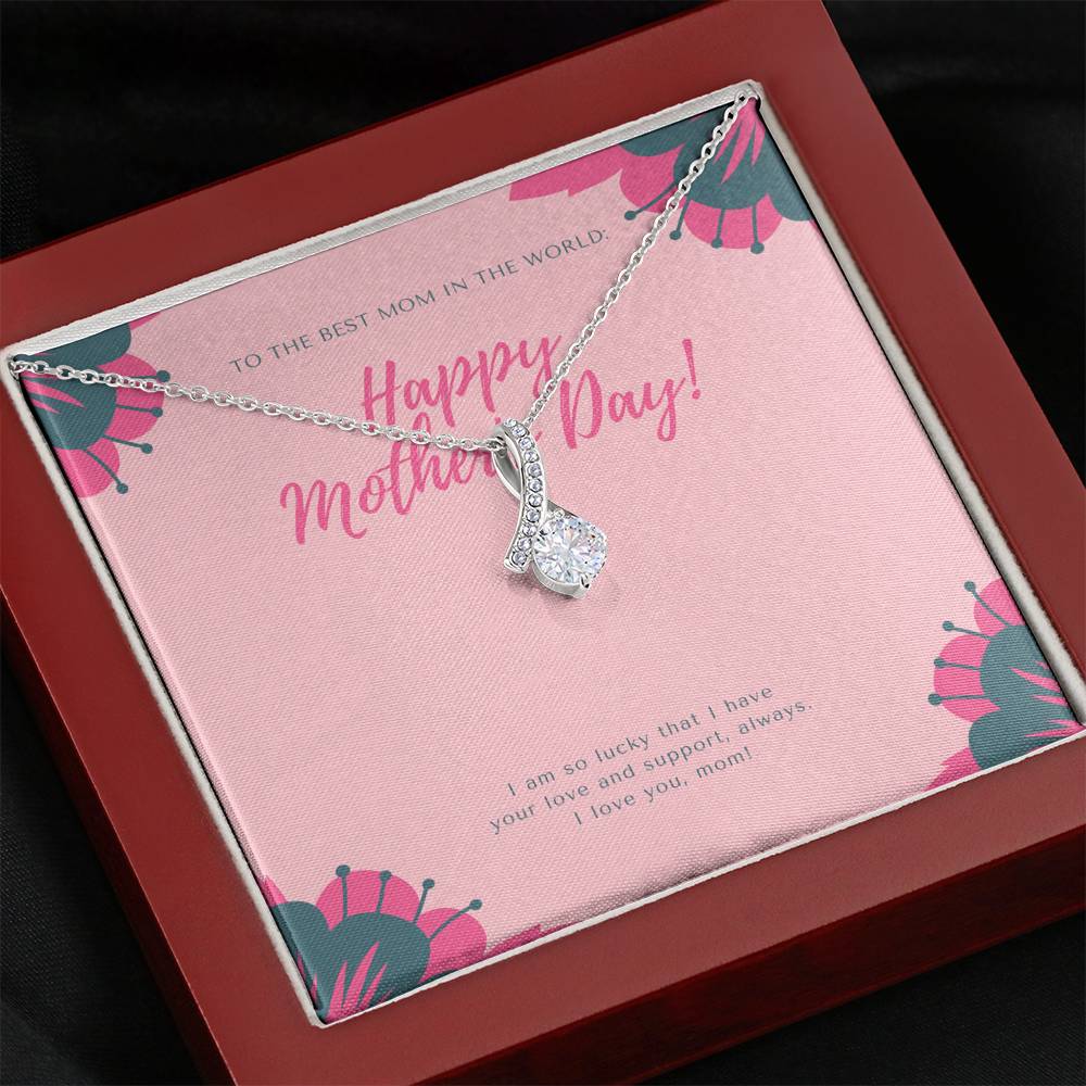 Mothers Day Gift, Unbiological Mom Gift, Second Mom Gift, Stepmom Birthday Gift, Mothers Day Gift from Husband, Mothers Day Card, Jewelry Gift for My Second Mom,