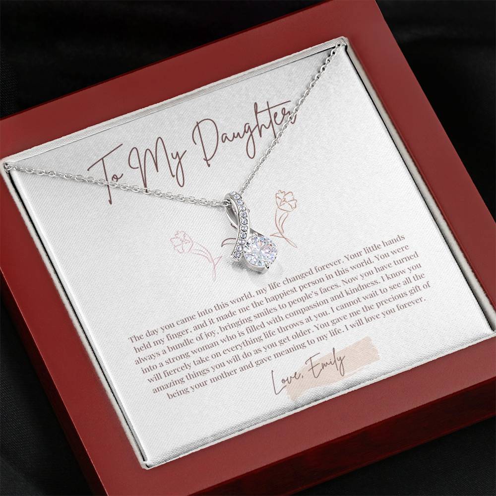 Mother Daughter Gift Necklace, Gift for Mom, Gift for Daughter, Mothers Day from Daughter, Birthday Personalized Gift For Her, Name Necklace