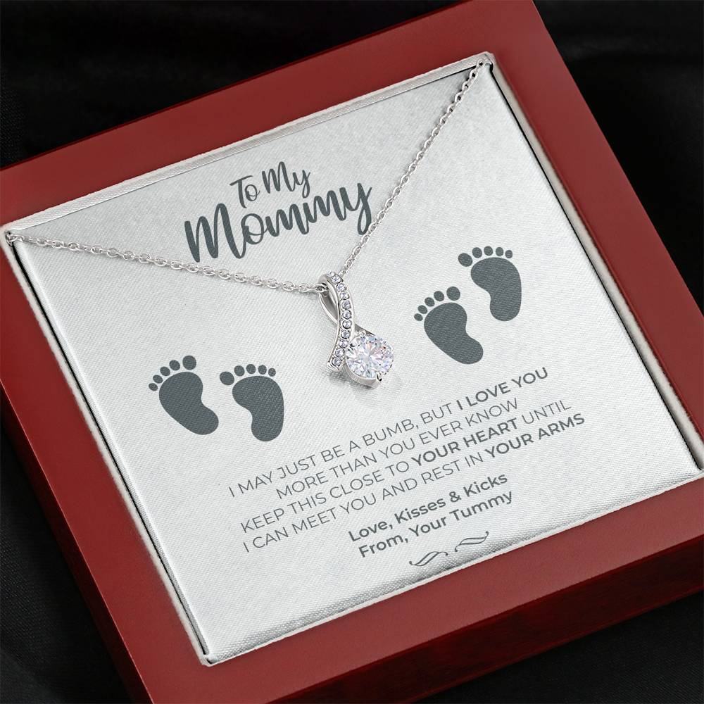 Personalized Gift Mother Necklace for Her Birthday Accessory Gift Alluring Hearts Necklaces for Women with Message  Card