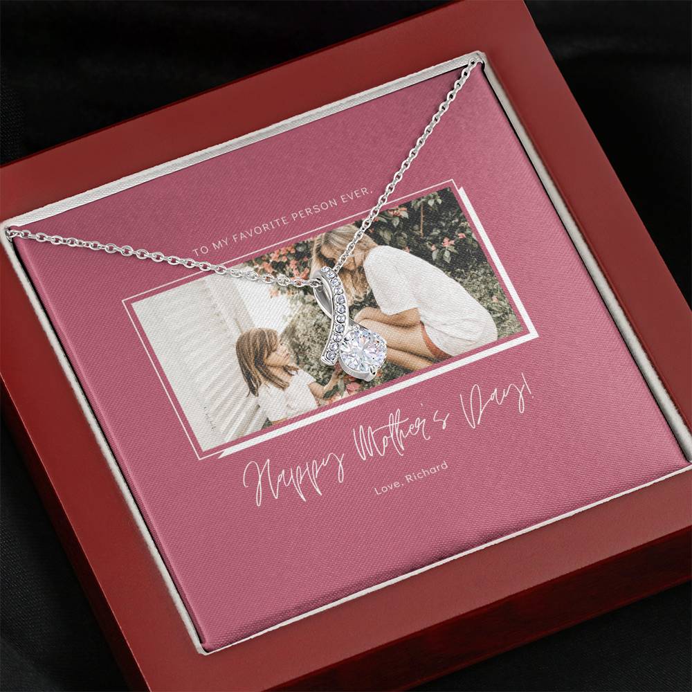 Other Mother Gift, Mother's Day Gift, Mothers Day From Daughter, Stepmom Birthday Gift, Adoptive Mom Gift, Mother and Daughter Necklace, Bonus Mom Gift,